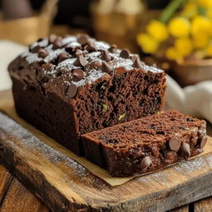 To make the best double chocolate zucchini bread, you need these key ingredients: - 1 medium zucchini, grated (about 1 cup) - 1 cup all-purpose flour - 1/2 cup unsweetened cocoa powder - 1/2 teaspoon baking powder - 1/2 teaspoon baking soda - 1/4 teaspoon salt - 1/2 cup granulated sugar - 1/2 cup packed brown sugar - 1/3 cup vegetable oil (or melted coconut oil) - 2 large eggs - 1 teaspoon vanilla extract - 1/2 cup semi-sweet chocolate chips - 1/4 cup chopped walnuts or pecans (optional) These ingredients work together to create a moist and rich bread. The zucchini adds moisture without a strong flavor. The cocoa powder and chocolate chips give the bread its deep chocolate taste. You can easily swap some ingredients for others based on your needs: - Oil Options: Instead of vegetable oil, you can use melted coconut oil. It adds a nice flavor. - Sugar Types: If you want less refined sugar, use coconut sugar instead of granulated sugar. - Flour Alternatives: For a gluten-free option, use almond flour or a gluten-free blend. These substitutions help you tailor the recipe to your diet or what you have at home. You can make this bread even more special by adding extras: - Nuts: Chopped walnuts or pecans add a nice crunch. - Chocolate Types: Use dark chocolate chips or white chocolate chips for a twist. - Spices: A pinch of cinnamon or nutmeg can enhance the flavor profile. Feel free to experiment with these add-ins. They allow you to create a version of the bread that fits your taste. 1. Start by preheating your oven to 350&deg;F (175&deg;C). This ensures even baking. 2. Grab a 9x5-inch loaf pan. Grease it or line it with parchment paper. This helps the bread release easily. 3. In a medium bowl, whisk together: - 1 cup all-purpose flour - 1/2 cup unsweetened cocoa powder - 1/2 teaspoon baking powder - 1/2 teaspoon baking soda - 1/4 teaspoon salt Set this aside. 4. In a large bowl, mix: - 1/2 cup granulated sugar - 1/2 cup packed brown sugar - 1/3 cup vegetable oil (or melted coconut oil) Stir it until smooth. 5. Beat in: - 2 large eggs (one at a time) - 1 teaspoon vanilla extract Mix until everything is well combined. 6. Add in 1 cup of grated zucchini. Stir to distribute it evenly in the mix. 7. Gradually add the dry mix to the wet mix. Stir just until combined. Overmixing can make it tough. 8. Fold in: - 1/2 cup semi-sweet chocolate chips - 1/4 cup chopped walnuts or pecans (if using) Ensure they are evenly spread throughout the batter. 9. Pour the batter into your prepared loaf pan. Smooth the top with a spatula. - Bake in the preheated oven for 50-60 minutes. - Check doneness by inserting a toothpick into the center. It should come out clean or with a few moist crumbs. - If the top browns too quickly, cover it with foil halfway through baking. 1. Let the bread cool in the pan for 10-15 minutes. This makes it easier to remove. 2. Transfer it to a wire rack to cool completely. 3. For serving, slice the bread and place it on a wooden board. 4. Dust it with powdered sugar or drizzle with chocolate ganache for a special touch. 5. Enjoy it warm with a pat of butter or plain! To make sure your zucchini bread stays moist, use fresh zucchini. Grate it just before adding it to the batter. Squeeze out excess water, but keep some for moisture. This helps the bread stay soft and tender. Avoid overmixing the batter. Mix until just combined to keep it light. One common mistake is using too much flour. Always measure flour correctly by spooning it into the cup, then leveling it off. Another mistake is not checking for doneness. Use a toothpick to test if it comes out clean or with a few crumbs. If it&rsquo;s wet, bake it longer. When grating zucchini, use a box grater or food processor for quick work. Make sure to remove any tough skin if needed. Measure the grated zucchini by packing it lightly into a cup. This ensures you have the right amount for your bread. {{image_2}} To make this bread gluten-free, swap the all-purpose flour with a gluten-free blend. Look for a blend that has xanthan gum. This will help mimic the texture of regular flour. You can also try using almond flour for a nutty taste. Just adjust the amount to one cup to keep it balanced. To make this recipe vegan, replace the eggs with flax eggs. Mix one tablespoon of flaxseed meal with three tablespoons of water. Let it sit for five minutes until it thickens. For the oil, use melted coconut oil or applesauce for a lighter option. This keeps the bread moist while keeping it plant-based. Add spices for extra flavor. A teaspoon of cinnamon or nutmeg works wonders. You can also try adding a splash of almond or orange extract for a unique twist. For a richer taste, mix in dark chocolate chips or even white chocolate. These small changes can make your zucchini bread even more delightful. To keep your double chocolate zucchini bread fresh, wrap it tightly in plastic wrap. This method seals in moisture. You can also place it in an airtight container. Store it at room temperature for up to three days. If you prefer, you can refrigerate it. Just make sure it is well-wrapped to avoid drying out. Freezing is a great option for long-term storage. First, let the bread cool completely. Then, wrap it in plastic wrap and aluminum foil. This protects it from freezer burn. You can freeze it for up to three months. When you're ready to enjoy it, thaw it in the fridge overnight or at room temperature for a few hours. At room temperature, your bread should stay fresh for about three days. In the fridge, it can last up to a week. If you freeze it, you can enjoy it for three months. Always check for any signs of spoilage before eating. This way, you ensure you get the best taste and quality. Yes, you can use frozen zucchini! Just thaw it first. Make sure to drain excess water. This helps keep your bread from being too wet. Frozen zucchini works well and saves time. You can use applesauce or mashed bananas as an egg substitute. Use 1/4 cup of either for each egg. This will keep the bread moist and tasty. You can also try flaxseed meal mixed with water. Use 1 tablespoon of flaxseed meal and 3 tablespoons of water for one egg. To check if the bread is done, insert a toothpick into the center. If it comes out clean or with a few moist crumbs, the bread is ready. If it has wet batter on it, bake a little longer. Absolutely! You can make mini loaves. Just divide the batter among mini loaf pans. Bake them for about 25-30 minutes. Keep an eye on them, as baking time varies. Enjoy your little treats! You learned how to make delicious double chocolate zucchini bread. We covered key ingredients, substitutes, and helpful tips. Remember to avoid common mistakes, like over-grating zucchini. Explore gluten-free and vegan options for more variety. Don't forget proper storage for that fresh taste. Enjoy baking and sharing this tasty treat with others! You can feel proud of your baking skills and share the joy of this unique recipe.