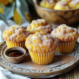 You need some key ingredients to make these muffins shine. They are: - 1 cup all-purpose flour - 1/2 cup granulated sugar - 1/2 tsp baking soda - 1/2 tsp baking powder - 1/2 tsp salt - 1 tsp pumpkin pie spice - 1/2 cup canned pumpkin puree - 1/4 cup unsalted butter, melted - 1 large egg - 1/4 cup milk - 1 tsp vanilla extract These ingredients work together to create a moist and spiced muffin base. The pumpkin puree adds both flavor and moisture, making each bite soft and delicious. To make your muffins even better, you will want to add a sweet coating. For the cinnamon sugar, you will need: - 1/4 cup granulated sugar - 1 tsp cinnamon This cinnamon sugar adds a warm, sweet crunch. As you coat the muffins, the sugar sticks to the warm tops, creating a tasty crust. If you want to get creative, consider adding some fun extras. Here are a few options to try: - 1/2 cup chocolate chips for a sweet surprise - 1/2 cup chopped nuts for added crunch - A pinch of nutmeg to deepen the spice flavor These additives can help you create a unique twist on the classic recipe. Feel free to mix and match to suit your taste! First, set your oven to 350&deg;F (175&deg;C). This helps the muffins cook evenly. While the oven warms, get your muffin tin ready. You can use paper liners or spray the tin with baking spray. This step keeps the muffins from sticking. Next, grab a big bowl. In this bowl, add one cup of all-purpose flour. Then, add half a cup of granulated sugar. For a little lift, mix in half a teaspoon of baking soda and half a teaspoon of baking powder. Don&rsquo;t forget the half teaspoon of salt. Finally, add one teaspoon of pumpkin pie spice for that warm fall flavor. Whisk all these dry ingredients together until they blend well. This makes sure your muffins rise nicely. Now, take another bowl and put in half a cup of canned pumpkin puree. Add a quarter cup of melted unsalted butter next. Crack in one large egg, then pour in a quarter cup of milk and one teaspoon of vanilla extract. Mix these wet ingredients until they&rsquo;re smooth. When your wet mix is ready, slowly pour it into the dry ingredients. Fold them together gently. Be careful not to overmix, or your muffins could turn out tough. Once they are just combined, you&rsquo;re ready for the next step! To keep your muffins soft, you must avoid overmixing the batter. When you combine wet and dry ingredients, fold them gently. Use a spatula to mix until you see no dry flour. Some lumps are okay. Remember, the more you mix, the tougher the muffins can get. The secret to fluffy muffins lies in your ingredients and technique. Always use fresh baking powder and baking soda. These help your muffins rise well. Also, make sure your butter is melted but not too hot. If the butter is too hot, it can cook the egg and lead to uneven texture. Coating your muffins in cinnamon sugar adds a sweet crunch. For the best results, prepare the cinnamon sugar while the muffins bake. Once they cool for five minutes, roll each muffin in the mixture. Make sure to coat all sides evenly. This step makes your muffins even more delicious! {{image_2}} You can make these muffins gluten-free. Use a 1:1 gluten-free flour blend instead of all-purpose flour. This swap keeps the same yummy texture. The muffins will still taste great, and no one will know the difference. To make a vegan version, swap the egg for a flax egg. Mix one tablespoon of ground flaxseed with three tablespoons of water. Let it sit for a few minutes until it thickens. Also, use plant-based milk instead of regular milk. These changes make the muffins dairy-free and egg-free. You can add chocolate chips or nuts for extra flavor. Fold in half a cup of chocolate chips or chopped nuts into the batter. This twist adds a fun crunch and richness. Feel free to mix and match based on your taste. To keep your pumpkin spice churro muffins fresh, store them in an airtight container. This helps keep moisture in and prevents them from drying out. You can keep them on the counter for up to three days. If you want them to last longer, place the muffins in the fridge. They will stay fresh for about one week in the fridge. Freezing these muffins is a great way to enjoy them later. First, let the muffins cool completely. Next, wrap each muffin in plastic wrap or aluminum foil. Then, place them in a freezer-safe bag or container. Label the bag with the date. These muffins freeze well for up to three months. When you want to eat one, just take it out and let it thaw at room temperature. To enjoy your muffins warm again, preheat your oven to 350&deg;F (175&deg;C). Place the muffins on a baking sheet and heat for about 5 to 10 minutes. This will make them warm and soft. You can also use the microwave. Heat each muffin for about 20 to 30 seconds. Just be careful not to overheat, as that can make them tough. Yes, you can use fresh pumpkin. Just make sure to cook and puree it first. This gives a fresh taste. Fresh pumpkin can have more moisture. Adjust the milk in the recipe if needed. To check if your muffins are done, insert a toothpick into the center. If it comes out clean, they are ready. Bake them for 18-20 minutes. Keep an eye on them, as oven times may vary. These muffins pair well with many treats. Serve them warm with maple syrup for dipping. You can also enjoy them with a cup of coffee or tea. Adding a dollop of whipped cream is a fun touch too. You learned how to make delicious pumpkin spice churro muffins. We covered the key ingredients, easy steps, and helpful tips for success. Remember, you can even try gluten-free or vegan options! Store your muffins well to keep them fresh. Feel free to experiment with add-ins like chocolate chips or nuts. Enjoy these tasty treats at any time! Happy baking brings joy and flavor to your kitchen.