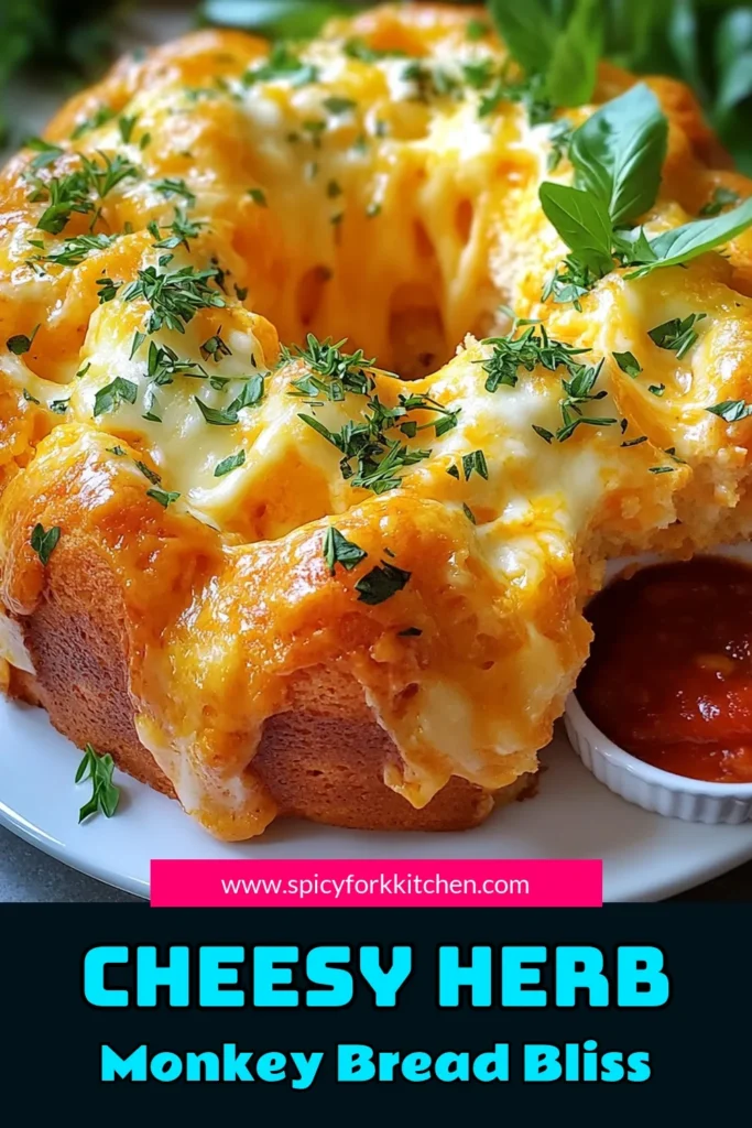 Indulge in the gooey deliciousness of Herb Cheese Monkey Bread! This easy recipe combines cheesy goodness with fresh herbs, perfect for a cozy gathering or game night. With just a few simple ingredients, you can create a savory treat that everyone will love. Click through to explore the full recipe and elevate your snack game! #HerbCheeseMonkeyBread #CheeseLovers #BakingRecipes #EasyAppetizers