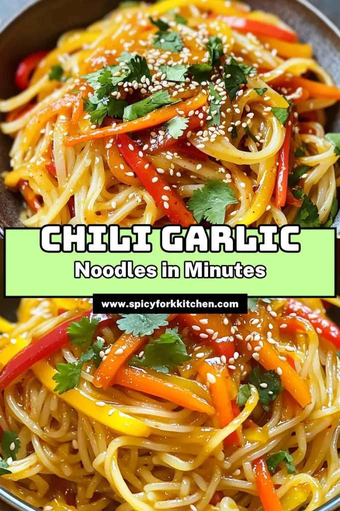 Quick and delicious, these Minute Sweet Chili Garlic Noodles are your new go-to meal! In just 15 minutes, you can whip up a flavorful dish featuring rice noodles, vibrant veggies, and a sweet chili sauce that’s sure to satisfy. Perfect for busy weeknights or satisfying cravings, this easy recipe offers a tasty twist on classic noodles. Click through now to explore the full recipe and elevate your dinner game!