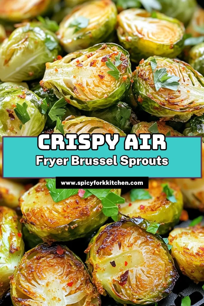 Discover the ultimate recipe for Air Fryer Crispy Brussel Sprouts! This quick and easy dish combines tender sprouts with a crispy finish, seasoned to perfection with garlic, smoked paprika, and a touch of balsamic for flavor. Perfect as a side dish or a healthy snack, you won’t want to miss trying this out. Click through to explore the full recipe and elevate your meal today! #AirFryerRecipes #HealthyEating #VegetarianRecipes #BrusselSprouts
