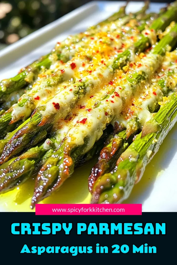 Elevate your side dish game with this Crispy Air Fryer Parmesan Asparagus recipe! It's quick, delicious, and perfect for any meal. With just a few simple ingredients, you can enjoy tender asparagus coated in melty Parmesan and a hint of garlic. Ready in just 20 minutes, this dish is a must-try. Click to discover the full recipe and impress your guests with this flavorful treat! #AirFryerRecipes #HealthyEating #Asparagus #EasyCooking