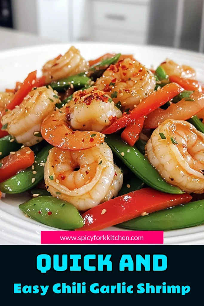Savor the delicious flavors of Minute Chili Garlic Shrimp Stir Fry with this quick and easy recipe! Perfectly cooked shrimp, vibrant veggies, and a kick of garlic and chili come together in just 20 minutes. This dish is not only healthy but also bursting with flavor, making it ideal for busy weeknights. Click through for the full recipe and elevate your dinner game tonight! #ShrimpStirFry #QuickRecipes #HealthyEating #SeafoodDelight