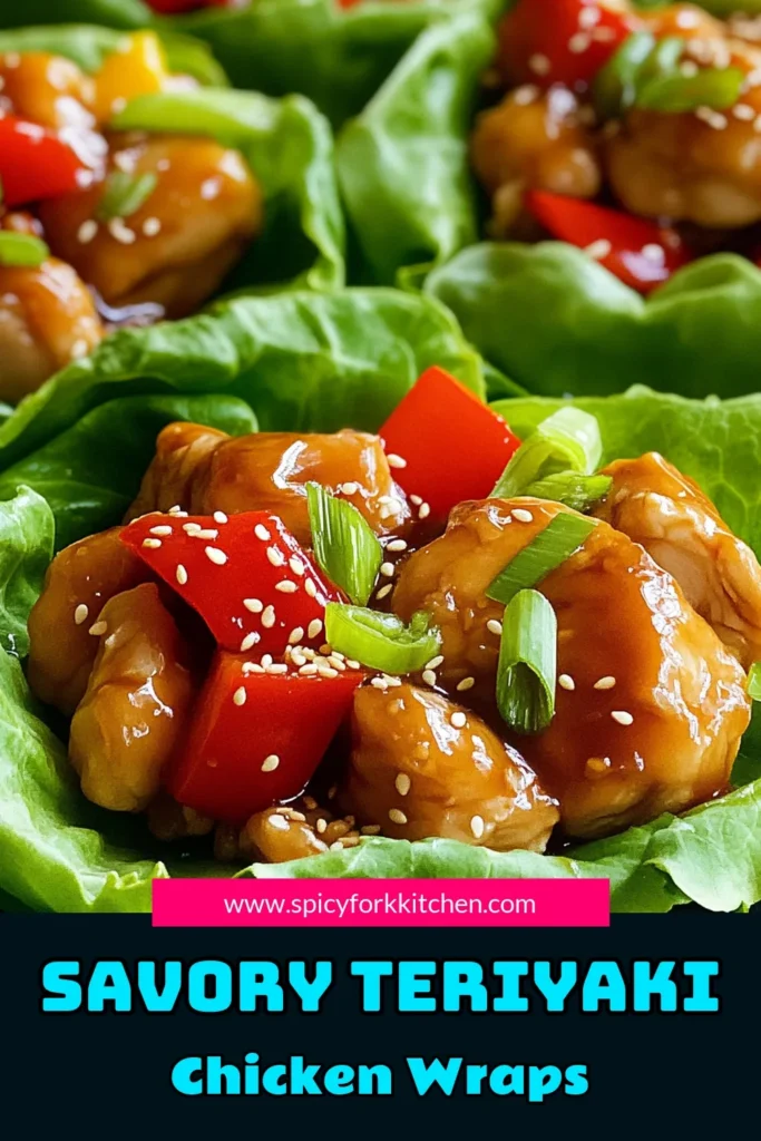 Looking for a delicious and healthy meal? Try these Teriyaki Chicken Lettuce Wraps that are bursting with flavor and easy to prepare! This quick recipe incorporates juicy chicken, fresh veggies, and a savory teriyaki sauce, all wrapped in crunchy lettuce. Perfect for lunch or dinner, these wraps are a fun and healthy twist on traditional dishes. Click through for the full recipe and delight your taste buds! #TeriyakiChicken #HealthyEating #LettuceWraps #QuickRecipes