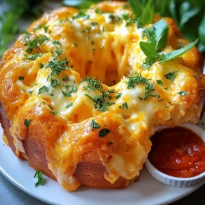 Herb Cheese Monkey Bread Flavorful and Easy Recipe