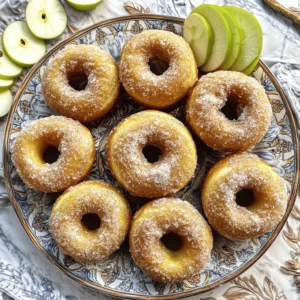 To make these tasty apple cider cinnamon donuts, you will need: - 1 cup apple cider - 1/4 cup unsalted butter, melted - 1/2 cup granulated sugar - 1/2 cup brown sugar, packed - 1 large egg - 1 teaspoon vanilla extract - 2 cups all-purpose flour - 1 teaspoon baking powder - 1/2 teaspoon baking soda - 1 teaspoon ground cinnamon - 1/2 teaspoon nutmeg - 1/4 teaspoon salt - 1/4 cup granulated sugar (for coating) - 1 tablespoon ground cinnamon (for coating) These ingredients blend together to create a moist and flavorful donut. The apple cider gives a natural sweetness and a warm aroma. The butter adds richness, while the sugars create that perfect sweetness. If you need to make substitutions, here are some ideas: - Use light brown sugar instead of dark for a milder flavor. - Swap applesauce for the butter for a lower-fat version. - You can replace all-purpose flour with a gluten-free blend if needed. - If you don&rsquo;t have apple cider, try using apple juice for a similar taste. These swaps can help you enjoy these donuts while catering to your dietary needs. For serving, you might want: - Extra granulated sugar and ground cinnamon for coating - Decorative plates to display the donuts - Fresh apple slices for a colorful touch These extras can enhance the visual appeal and add a fresh crunch alongside the soft donuts. Start by gathering all your ingredients. You will need: - 1 cup apple cider - 1/4 cup unsalted butter, melted - 1/2 cup granulated sugar - 1/2 cup brown sugar - 1 large egg - 1 teaspoon vanilla extract - 2 cups all-purpose flour - 1 teaspoon baking powder - 1/2 teaspoon baking soda - 1 teaspoon ground cinnamon - 1/2 teaspoon nutmeg - 1/4 teaspoon salt - 1/4 cup granulated sugar (for coating) - 1 tablespoon ground cinnamon (for coating) Next, preheat your oven to 375&deg;F (190&deg;C). Grease a donut pan with non-stick spray. This helps the donuts come out easily later. In a small saucepan, bring the apple cider to a boil over medium heat. Once it boils, reduce the heat and let it simmer. You want it to reduce to about 1/2 cup. This will take around 10 to 15 minutes. After it reduces, let it cool for a bit. In a large bowl, mix the melted butter, granulated sugar, brown sugar, egg, and vanilla extract. Whisk it until everything is combined. Slowly pour in the reduced apple cider, mixing until smooth. In another bowl, combine the flour, baking powder, baking soda, cinnamon, nutmeg, and salt. Gradually add this dry mix to the wet mix. Stir gently until just combined. Be cautious not to overmix. Use a piping bag or a zip-top bag with a cut corner to fill the donut pan halfway with the batter. Bake in the preheated oven for 10 to 12 minutes. A toothpick should come out clean when poked in the center. Once baked, let the donuts cool for a few minutes in the pan. Carefully transfer them to a wire rack to cool completely. While the donuts are still warm, prepare the cinnamon sugar coating. In a small bowl, mix 1/4 cup granulated sugar with 1 tablespoon ground cinnamon. Roll each warm donut in the cinnamon-sugar mix until evenly coated. Enjoy your delicious Apple Cider Cinnamon Donuts! To make the best apple cider cinnamon donuts, follow these tips: - Use fresh apple cider. It adds more flavor. - Measure ingredients accurately. Too much flour can make donuts dense. - Don&rsquo;t overmix the batter. Mix until just combined for a light texture. - Fill the pan halfway. This allows room for the donuts to rise evenly. - Check doneness with a toothpick. It should come out clean when done. Avoid these common pitfalls for perfect donuts: - Skipping the reduction step. Reducing cider intensifies the flavor. - Using cold ingredients. Room temperature ingredients mix better. - Overbaking. Keep an eye on the time to prevent dryness. - Rolling in sugar too late. Coat the donuts while warm for better adhesion. - Not greasing the pan. This can lead to sticking and broken donuts. To impress your guests, consider these serving ideas: - Use a decorative plate. It makes your donuts look more inviting. - Sprinkle extra cinnamon sugar. A little around the base adds charm. - Add apple slices. They bring color and a fresh touch. - Serve with a warm beverage. Cider or coffee pairs perfectly with these donuts. - Stack the donuts. A tower of donuts looks appealing and fun. {{image_2}} You can change the flavor of these donuts easily. Try adding chocolate chips for a sweet twist. You could mix in chopped nuts like walnuts or pecans for crunch. For a zesty kick, add some orange or lemon zest. This gives your donuts a fresh taste. Dried fruits, such as cranberries or raisins, also work well. They add a chewy texture and natural sweetness. You could even use different spices like ginger or cardamom to switch things up. To make these donuts vegan, replace the egg with a flax egg. Mix one tablespoon of ground flaxseed with three tablespoons of water and let it sit until it thickens. Use a dairy-free butter substitute instead of regular butter. For gluten-free options, swap all-purpose flour with a gluten-free blend. Make sure the baking powder is gluten-free. These changes help keep the tasty flavor while meeting dietary needs. Coating your donuts can be fun and creative. The classic method is rolling them in cinnamon sugar. You can mix different spices into the sugar for a unique taste. Try using powdered sugar for a sweeter, softer coat. For a sticky glaze, mix powdered sugar with a little apple cider. Drizzle this glaze over the warm donuts for a delicious finish. You could also dip them in melted chocolate for an indulgent treat. Enjoy exploring these options to find your favorite! To keep your apple cider cinnamon donuts fresh, store them in an airtight container. This method helps keep them moist and tasty. You can leave them at room temperature for up to three days. If you want to keep them longer, use the fridge. Just make sure the container is sealed well. If you have extra donuts, freezing is a great option. First, let the donuts cool completely. Then, wrap each one in plastic wrap. Place the wrapped donuts in a freezer bag or airtight container. They can stay frozen for up to three months. When you&rsquo;re ready to eat, just take them out and let them thaw. Reheating the donuts brings back their warmth and flavor. You can use an oven or microwave. For the oven, preheat it to 350&deg;F (175&deg;C). Place the donuts on a baking sheet for about 5-7 minutes. If using the microwave, heat each donut for 10-15 seconds. Enjoy them warm and fresh! You can use apple juice as a substitute. Use the same amount as the cider. To mimic the cider's flavor, add a splash of lemon juice. This will create a nice balance of sweetness and tartness. You may also boil the juice to reduce it for a richer taste. To keep your donuts fresh, store them in an airtight container. This helps keep moisture in and prevents them from getting hard. If you want them to last longer, place them in the fridge. Just remember to let them come to room temperature before serving. Yes, you can use a donut maker! Just fill the molds about halfway with batter. Cook according to the maker's instructions. The donuts will be smaller, but they will taste just as good. Enjoy the process and have fun with it! In this post, we delved into making delicious apple cider cinnamon donuts. We covered essential ingredients, measurement tips, and options for serving. You learned to prepare, bake, and coat your donuts perfectly. I shared best practices, common mistakes, and ways to present them nicely. Variations included alternative flavors and storage tips for freshness. Now, you can create these tasty treats at home with ease and confidence. Enjoy your baking!