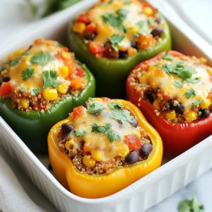 Vegetarian Stuffed Pepper Casserole Flavorful Dish