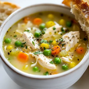 Million Dollar Chicken Soup Flavorful and Rich Dish