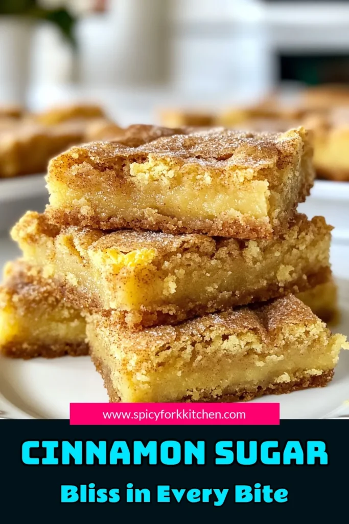 Indulge in these delightful Cinnamon Sugar Blondies, the perfect treat for any occasion! This easy blondie recipe combines a rich, buttery flavor with a hint of cinnamon, resulting in chewy blondies that are simply irresistible. These cinnamon dessert bars are homemade and sure to impress your friends and family. Save this homemade blondies recipe for a sweet moment anytime! #CinnamonSugarBlondies #EasyBlondieRecipe #CinnamonDessertBars #ChewyBlondies