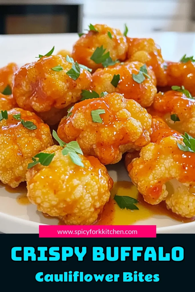 Get ready to spice up your snack game with this Crispy Air Fryer Buffalo Cauliflower recipe! Easy to make and packed with flavor, these crispy florets are perfect for game day or a healthy appetizer. With just a few simple ingredients, you can create a mouthwatering dish that's sure to impress. Click to discover the full recipe and enjoy a delicious twist on cauliflower! #AirFryerRecipes #BuffaloCauliflower #HealthySnacks #Appetizers