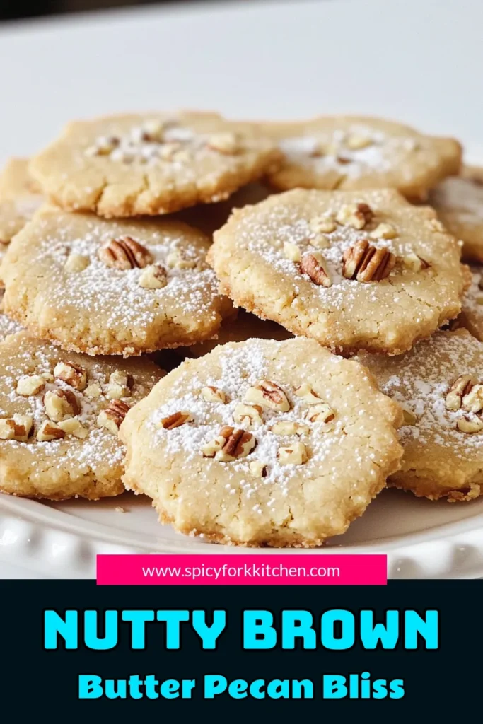 Indulge in the rich flavors of Brown Butter Pecan Shortbread with this simple and delicious recipe! This delightful treat combines nutty browned butter and toasted pecans for a melt-in-your-mouth experience. Perfect for any occasion, these cookies are easy to make and sure to impress. Click through to explore the full recipe and elevate your baking game today! #BrownButterPecan #ShortbreadCookies #BakingFromScratch #CookieRecipe