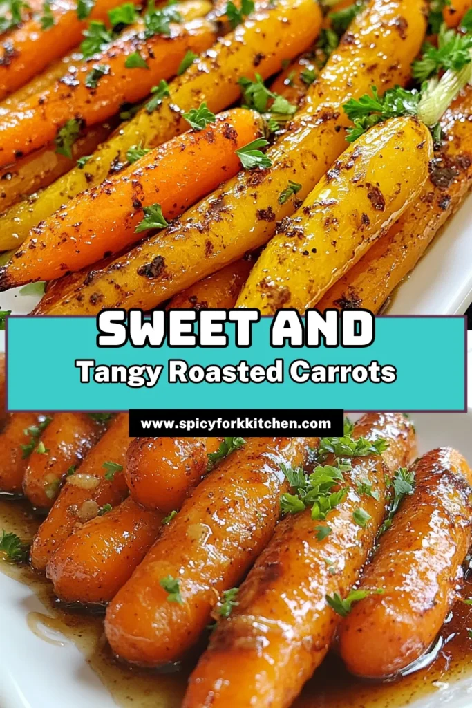 Elevate your dinner with this easy vegetable side dish: honey balsamic roasted carrots! This roasted carrot recipe brings together the sweet notes of honey and the tangy richness of a balsamic vinegar glaze, creating a vibrant and healthy addition to any meal. Perfect for weeknight dinners or special occasions, this healthy carrot recipe will surely be a hit. Try it now and savor the flavor! #EasyVegetableSideDish #HealthyCarrotRecipes #BalsamicVinegarGlaze #RoastedCarrotRecipe