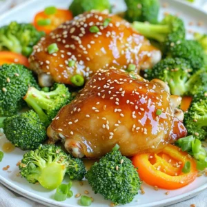 Sheet Pan Honey Garlic Chicken Flavorful One-Pan Meal
