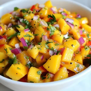 Mango Habanero Salsa Bold and Flavorful Recipe
