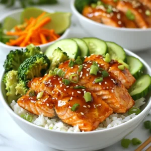 Sweet Chili Salmon Bowls Fresh and Flavorful Recipe