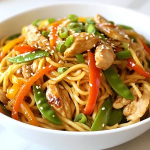 Chicken Lo Mein Flavorful Stir-Fry Recipe Today