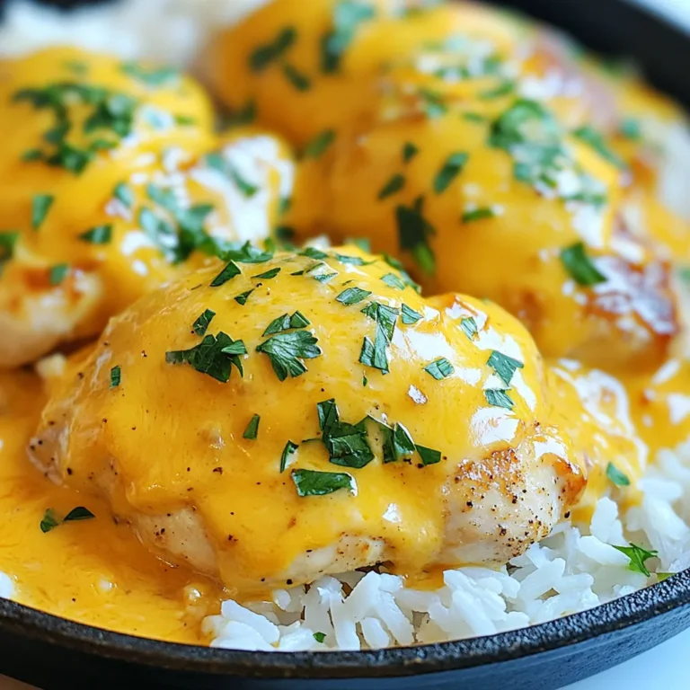 To make the Texas Roadhouse Butter Chicken Skillet, gather these ingredients: - 1 lb chicken breast, cut into bite-sized pieces - 3 tablespoons unsalted butter - 1 teaspoon garlic powder - 1 teaspoon paprika - 1 teaspoon onion powder - 1 teaspoon dried oregano - 1 teaspoon salt - 1/2 teaspoon black pepper - 1 cup heavy cream - 1/2 cup shredded cheddar cheese - 1/2 cup chopped fresh parsley (for garnish) - 2 cups cooked rice or quinoa (for serving) If you need substitutes, here are some ideas: - Use olive oil instead of butter for a lighter option. - Swap chicken breast for thighs for richer flavor. - Greek yogurt can replace heavy cream for a tangy twist. - For a dairy-free option, try coconut milk and dairy-free cheese. To cook this dish, you will need: - A large skillet for even cooking. - A sharp knife to cut the chicken. - A wooden spoon or spatula for stirring. - Measuring spoons for accuracy in spices. - A heatproof serving dish or bowl to present the meal. These tools will help you create a delicious Texas Roadhouse Butter Chicken Skillet. Enjoy cooking! {{ingredient_image_1}} To start, gather your ingredients. You need chicken, butter, and spices. I like to cut the chicken into bite-sized pieces. This helps it cook evenly. Heat a large skillet on medium-high heat. Add the butter and let it melt. Once it sizzles, add the chicken pieces. Sprinkle garlic powder, paprika, onion powder, oregano, salt, and black pepper over the chicken. Stir everything together. Cook the chicken for about 5-7 minutes. You want it golden brown and cooked all the way through. Stir often to avoid burning. Next, lower the heat to medium-low. Pour in the heavy cream and stir well. The cream will combine with all the spices and chicken. Let it simmer for 3-4 minutes. This thickens the sauce nicely. After that, add the shredded cheddar cheese. Stir until it melts into a creamy sauce. Taste the sauce and adjust the seasonings if needed. Serve the butter chicken over cooked rice or quinoa. This makes a hearty meal. Don't forget to garnish with fresh parsley for a nice pop of color. To cook chicken perfectly, make sure your skillet is hot before adding the meat. If the skillet is not hot, the chicken will steam instead of sear. Cut the chicken into uniform pieces. This ensures they cook at the same rate. Stir the chicken frequently. This helps it brown evenly and prevents sticking. Use a meat thermometer if you're unsure. Chicken should reach an internal temperature of 165°F. For a great creamy sauce, start with heavy cream. Pour it in after the chicken is cooked. Stir it gently to combine. Let it simmer for a few minutes. This allows the flavors to blend. Add the cheese after the cream thickens slightly. Stir until the cheese melts completely. This gives the sauce its rich texture. If the sauce is too thick, you can add a splash of chicken broth or water. Taste and add more spices if you want. To amp up the flavor of your Texas Roadhouse Butter Chicken Skillet, use fresh herbs. Fresh parsley adds a bright taste that dried herbs can't match. You can also add a squeeze of lemon juice. This will lift the dish and provide a nice balance to the creaminess. If you prefer some heat, try adding red pepper flakes. This small tweak makes a big impact on flavor. One common mistake is overcooking the chicken. Aim for golden brown pieces, not dry chunks. Stir the chicken often for even cooking. Another mistake is not letting the cream simmer long enough. This step thickens the sauce and enhances the flavors. Be careful not to skip the cheese. It adds a rich texture and depth to your dish. To reheat leftovers, use a skillet over low heat. This will help maintain the dish's creamy texture. Add a splash of milk or cream if it seems thick. Stir gently until warmed through. You can also microwave it. Use a microwave-safe dish and cover it with a lid. Heat in short bursts, stirring in between to avoid hot spots. Pro Tips Use Fresh Herbs: Fresh parsley adds a vibrant flavor and color to the dish. For a twist, try adding fresh cilantro or basil as well. Adjust the Spice: If you like more heat, consider adding a pinch of cayenne pepper or a dash of hot sauce to the chicken while cooking. Perfect Creaminess: To achieve the best creamy texture, allow the heavy cream to simmer gently without boiling, which helps it thicken beautifully. Leftover Magic: This dish makes for great leftovers. Store any extra in an airtight container and reheat on low heat, adding a splash of cream to refresh it. {{image_2}} To spice things up, add some heat. Use 1-2 teaspoons of cayenne pepper or chili powder. You can also add diced jalapeños for extra flavor. The heat will balance well with the creamy sauce. Serve it with a side of cooling yogurt or sour cream to tone it down. This adds a fun kick for those who love spice. You can easily make this dish vegetarian. Replace the chicken with firm tofu or chickpeas. Both options soak up flavor well. Use the same spices and cream for a rich taste. Cook the tofu until golden brown, just like the chicken. This way, you keep the dish creamy and delicious without meat. Serve this dish over various grains. Quinoa, couscous, or even mashed potatoes work great. You can also try it with pasta for a fun twist. For a light option, serve it with a fresh salad. A side of garlic bread pairs well too, soaking up all that yummy sauce. To keep your Texas Roadhouse Butter Chicken Skillet fresh, let it cool first. Place it in an airtight container. Store it in the fridge. It will stay good for up to three days. Make sure to label the container with the date. If you want to save it for later, freezing is a great option. Transfer the cooled dish into a freezer-safe container. It can last up to three months in the freezer. When you're ready to eat, thaw it in the fridge overnight before reheating. Reheat your butter chicken skillet on the stove for the best results. Use medium heat and stir often. If it seems too thick, add a splash of water or cream. You can also microwave it for quick reheating. Just cover it to keep moisture in, and heat in short bursts. Texas Roadhouse Butter Chicken Skillet is a rich, creamy dish. It features tender chicken in a buttery sauce. The sauce has garlic, spices, and cheese for added flavor. You cook it all in one skillet, making it easy and quick. It's perfect for a family dinner or a cozy night in. The dish is served over rice or quinoa, which soaks up all the sauce. You will love the blend of flavors. Yes, you can make this recipe ahead of time. Prepare the chicken and sauce, then store it in the fridge. Keep it in an airtight container for up to two days. When you are ready to eat, just reheat it in the skillet. Add a splash of cream if the sauce thickens too much. This method saves time on busy nights and still tastes great. You can serve Texas Roadhouse Butter Chicken Skillet with several sides. Here are some great options: - Cooked rice - Quinoa - Steamed vegetables - Garlic bread - Salad These sides complement the rich flavors of the chicken. The rice or quinoa absorbs the sauce well. You can mix and match to fit your taste. Enjoy the meal with family and friends! This blog post covered everything you need for a great Butter Chicken Skillet. We looked at the key ingredients and helpful substitutions. I detailed a step-by-step cooking guide, plus tips to avoid mistakes. I also shared variations and safe storage methods for leftovers. Cooking this dish can be fun and rewarding. With the right tools and tips, you’ll impress everyone at your table. Trust your skills and enjoy each bite of your meal.