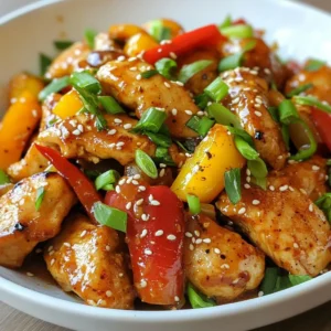 Korean Spicy Chicken Stir-Fry Flavor-Packed Delight
