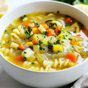 Italian Penicillin Soup Comforting and Healthy Delight