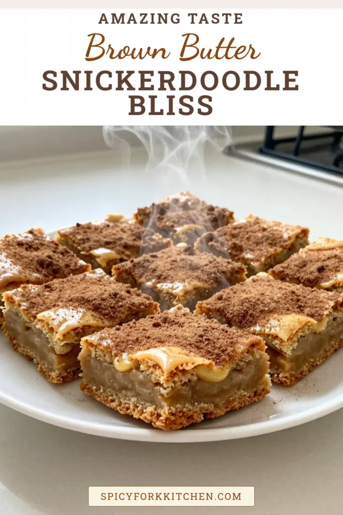 Indulge in the delightful flavors of Brown Butter Snickerdoodle Blondies! This easy blondie recipe combines the richness of brown butter with the warmth of cinnamon, creating chewy blondies that are perfect for any occasion. In just 45 minutes, you can whip up these scrumptious cinnamon blondies that will impress your friends and family. Don't miss out—save this easy recipe and make them today! #BrownButterBlondies #SnickerdoodleBlondies #ChewyBlondieRecipe #EasyBlondieRecipe