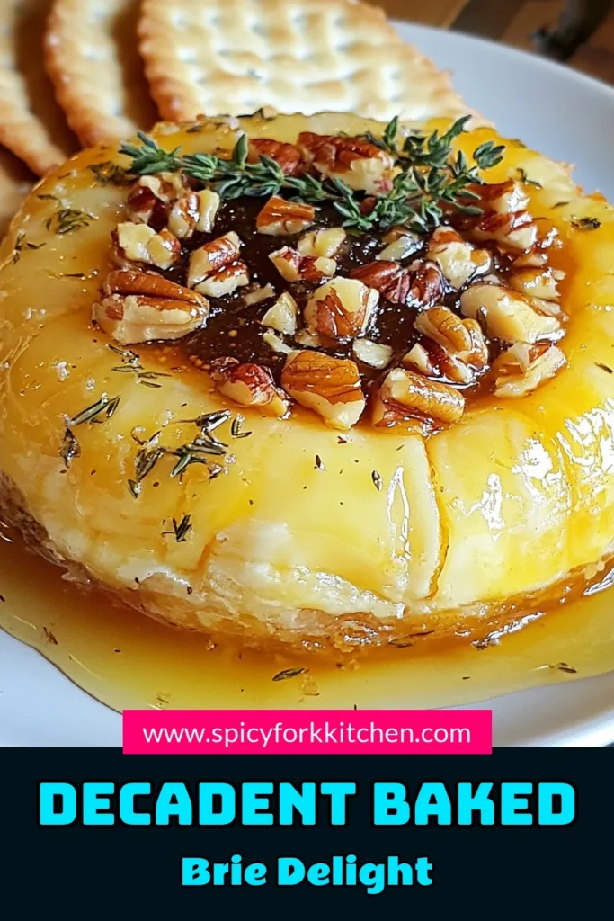 Discover the ultimate Baked Brie recipe with fig jam and pecans for a stunning appetizer that’s sure to impress. This puff pastry Brie is an easy baked Brie with honey, making it perfect for elegant cheese board recipes. With sweet fig jam, crunchy pecans, and a golden puff pastry wrap, it’s a delicious treat your guests will love. Serve with crackers or baguette slices for a delightful experience. Save this recipe today! #BakedBrie #FigJamAppetizer #CheeseBoard #GourmetRecipes