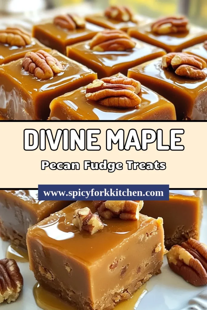 Indulge in the rich flavors of this maple pecan fudge recipe! This homemade fudge with maple syrup is a delightful treat that’s simple to make and perfect for any occasion. With our easy pecan fudge method, you'll master the soft-ball fudge technique and impress your loved ones with delicious dessert recipes with maple syrup. Save this recipe and bring a touch of sweetness to your kitchen today! #MaplePecanFudge #FudgeRecipe #DessertIdeas #PecanTreats