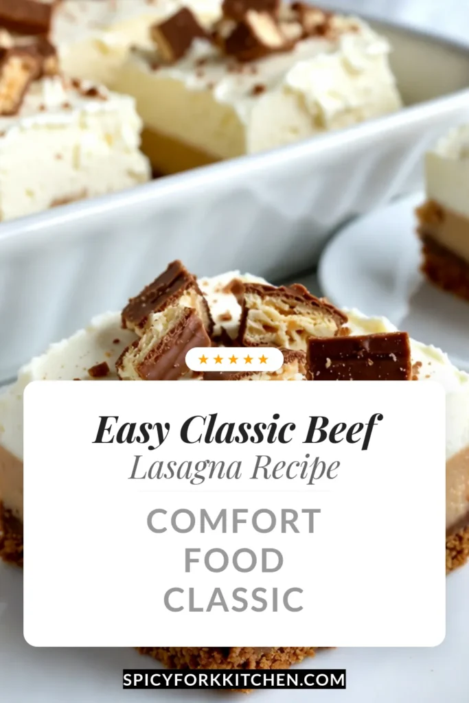 Craving a sweet treat? Try this Butterfinger lush dessert! This easy Butterfinger dessert recipe is a no-bake delight that combines creamy layers of cream cheese and luscious pudding, all topped with crushed Butterfinger candy bars. It's the perfect creamy Butterfinger dessert to impress your guests. Ready in just 20 minutes plus chill time! Save this recipe for your next gathering. #ButterfingerDessert #NoBakeDessert #DessertRecipe #SweetTreats