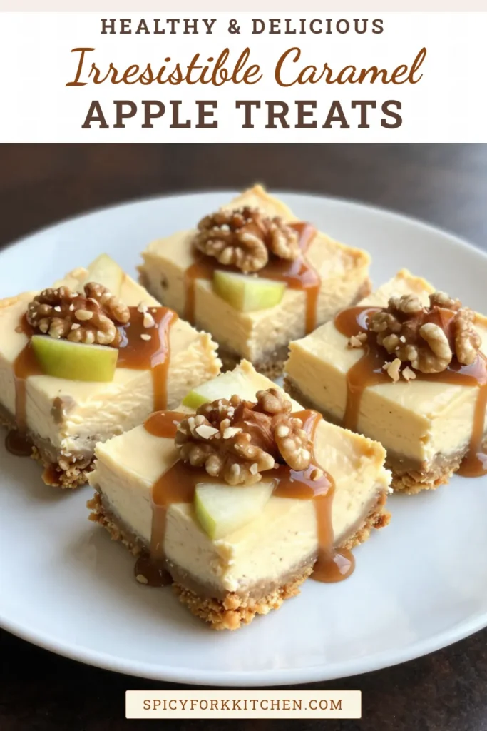 Indulge in the perfect fall treat with these Caramel Apple Cheesecake Bars! This easy apple cheesecake recipe combines creamy cream cheese dessert bars with a delicious graham cracker crust and a caramel drizzle. Ideal for gatherings, these caramel dessert bars will impress everyone. Try this delightful dessert that celebrates the flavors of autumn. Save the recipe now and let the baking begin! #CaramelAppleCheesecake #FallDessertRecipes #EasyAppleCheesecake #DessertBars
