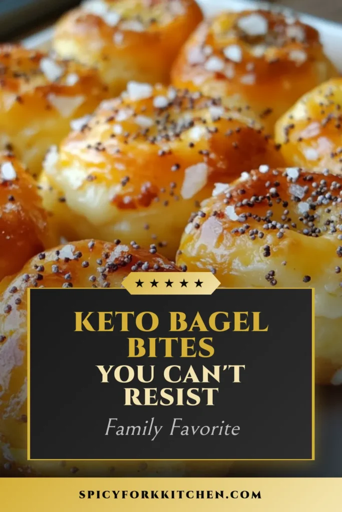 Indulge in these delicious Keto Everything Bagel Bites, perfect for low carb enthusiasts! Made with almond flour, these easy keto snacks are ideal savory keto appetizers for any gathering. With simple ingredients, you can whip up these keto bagel bites in just 30 minutes. Enjoy a guilt-free treat that satisfies your cravings! Save and try this recipe today! #KetoBagelBites #LowCarbEverythingBagels #SavoryKetoAppetizers #EasyKetoSnacks
