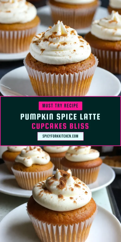 Indulge in the cozy flavors of fall with these delectable pumpkin spice latte cupcakes! Perfect for all your fall dessert recipes, these pumpkin cupcakes with espresso are a delightful twist on a classic favorite. Try this pumpkin latte cupcake recipe for a delicious Halloween treat that will impress everyone. Don’t miss out—save this recipe for a sweet seasonal surprise! #PumpkinSpice #FallDesserts #HalloweenCupcakes #PumpkinRecipes