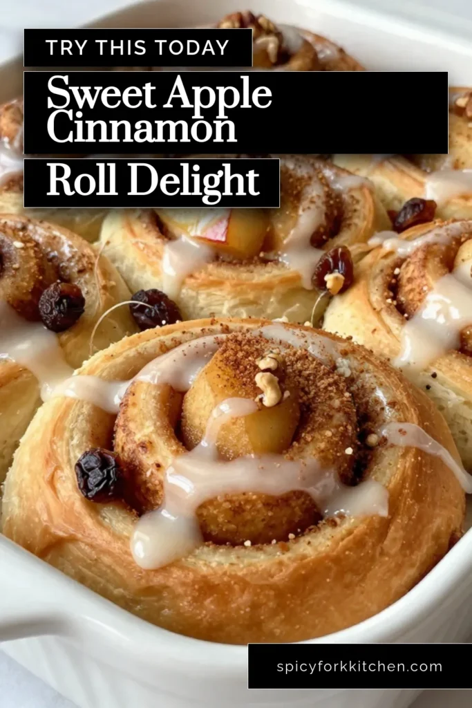 Indulge in this delicious Apple Cinnamon Roll Bake, a perfect cinnamon roll apple dessert that’s both easy and delightful! This baked cinnamon roll casserole recipe combines soft cinnamon rolls with sweet, spiced apples for a warm, comforting dish everyone will love. Ready in just 40 minutes, it’s the ultimate easy apple cinnamon dessert. Perfect for brunch or dessert! Save this recipe and share the joy! #AppleCinnamonRollBake #CinnamonRollDessert #EasyAppleDessert #CinnamonRollCasseroleRecipe