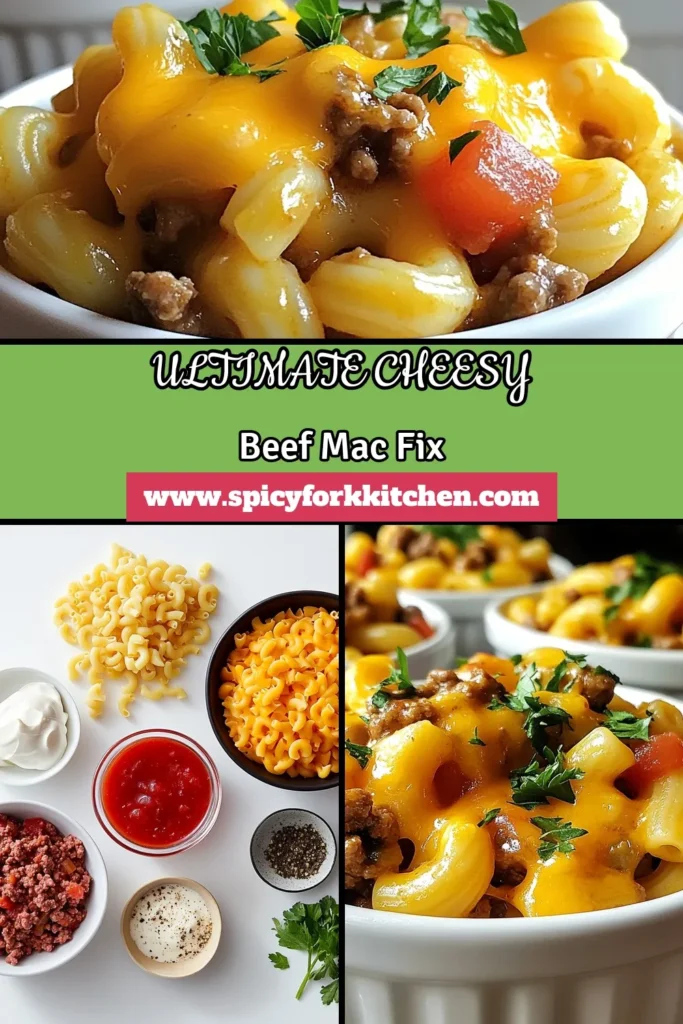 Looking for a delicious and easy dinner? Try this homemade one-pot hamburger helper featuring cheesy beef and macaroni. It's a creamy macaroni and cheese meal that will satisfy your comfort food cravings. This ground beef casserole recipe is perfect for busy nights, ready in just 30 minutes. Don’t miss out on this quick dinner recipe that your family will love. Save it for your weeknight meals! #ComfortFood #DinnerIdeas #OnePotMeals #EasyRecipes