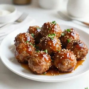 Honey Garlic Glazed Meatballs Tasty and Simple Recipe