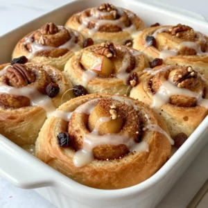 Apple Cinnamon Roll Bake Warm and Comforting Treat