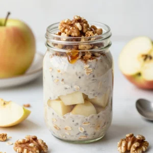 Delicious Apple Pie Overnight Oats Recipe
