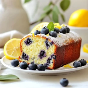 Lemon Blueberry Yogurt Loaf Flavorful and Simple Recipe